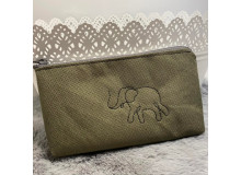 Stickdatei - Elefant Line Art